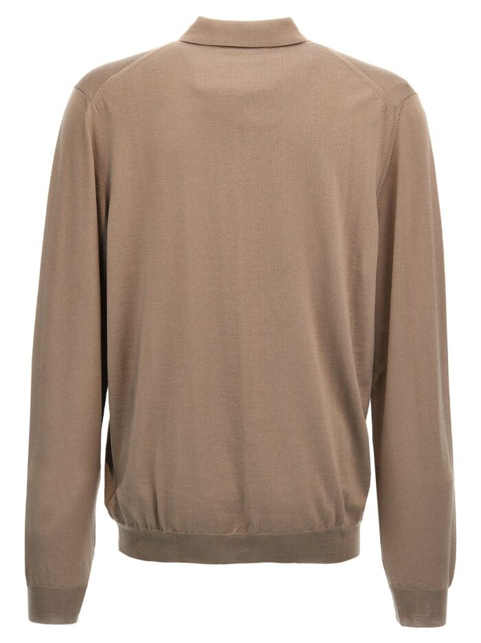 Zanone Virgin Wool Polo Shirt
