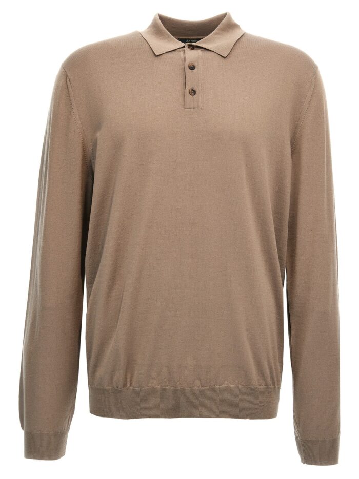 zanone virgin wool polo shirt Zanone Virgin Wool Polo Shirt