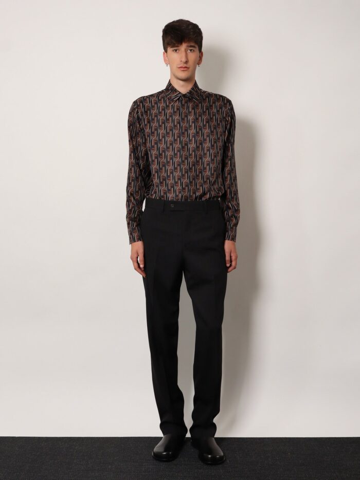 Fendi Virgin Wool Trousers