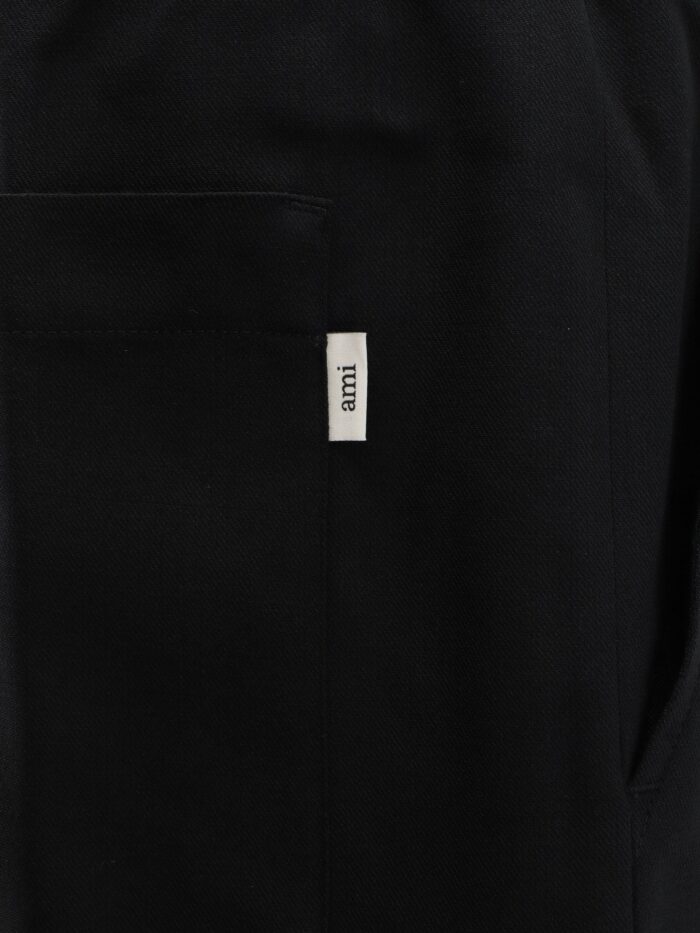 AMI PARIS Virgin Wool Trousers