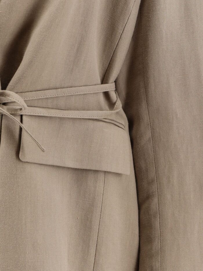 Brunello Cucinelli Viscose And Linen Blend Blazer