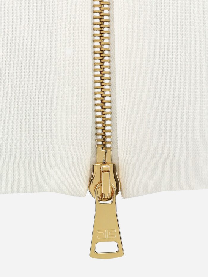 Elisabetta Franchi Viscose And Nylon Skirt With Zip