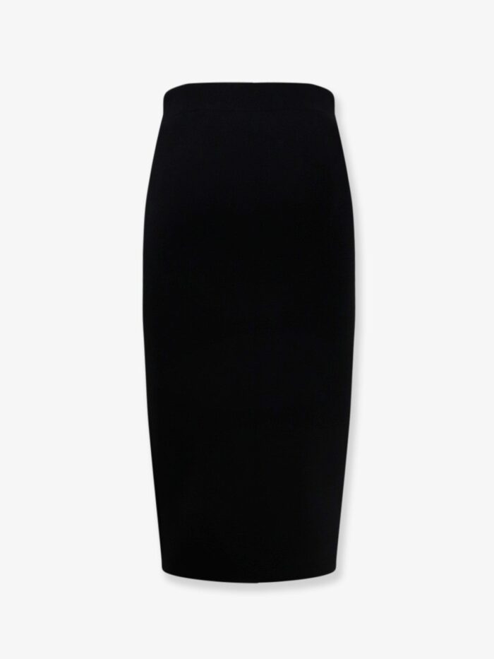 Elisabetta Franchi Viscose And Nylon Skirt With Zip