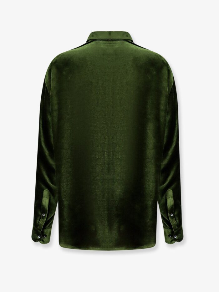 Giorgio Armani Viscose And Silk Blend Shirt