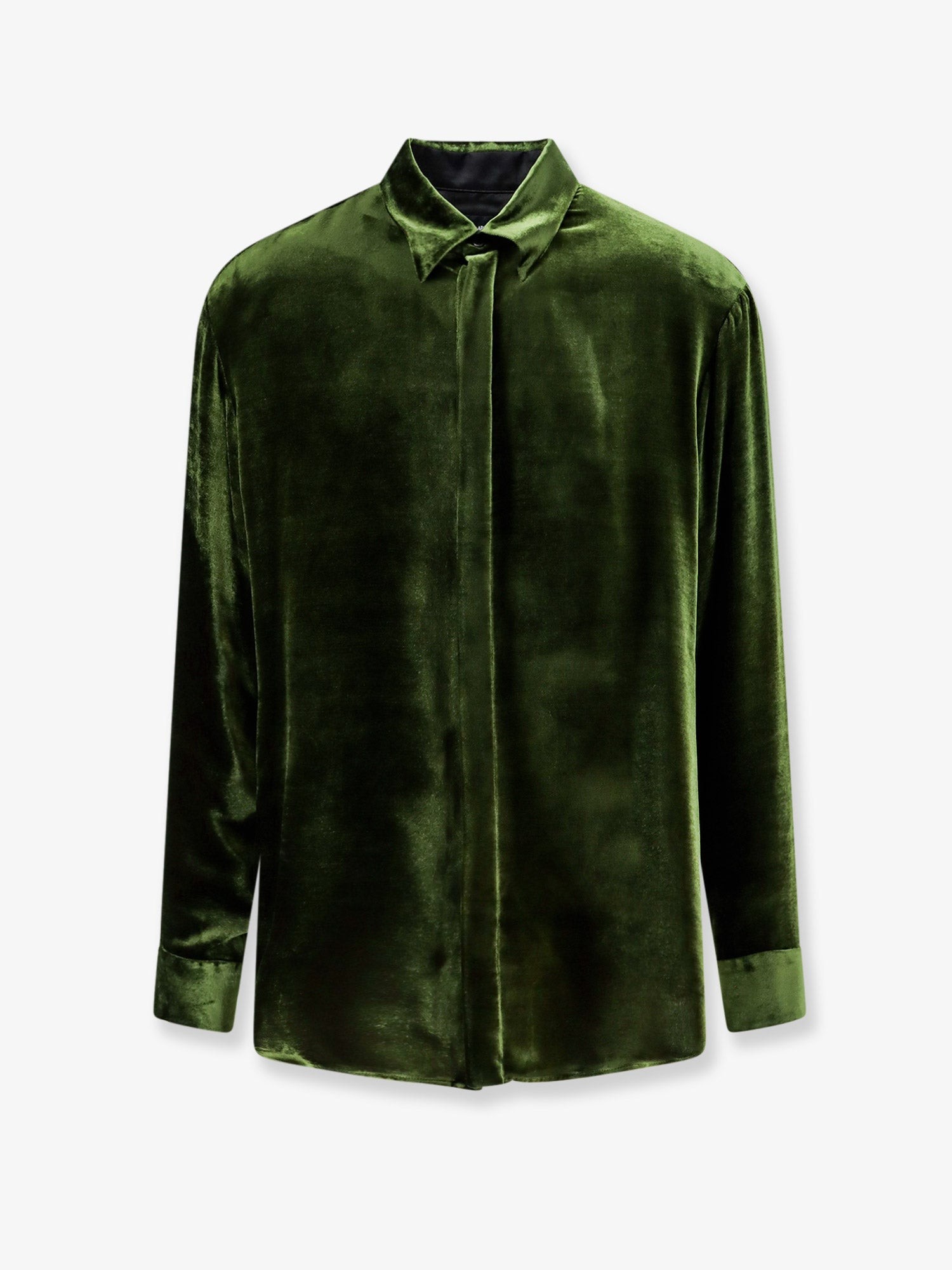 Giorgio Armani Viscose And Silk Blend Shirt