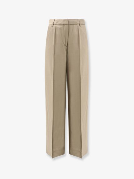 Toteme Viscose And Wool Trousers