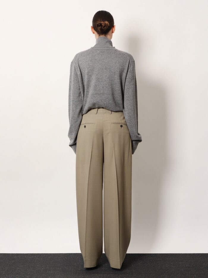 Toteme Viscose And Wool Trousers