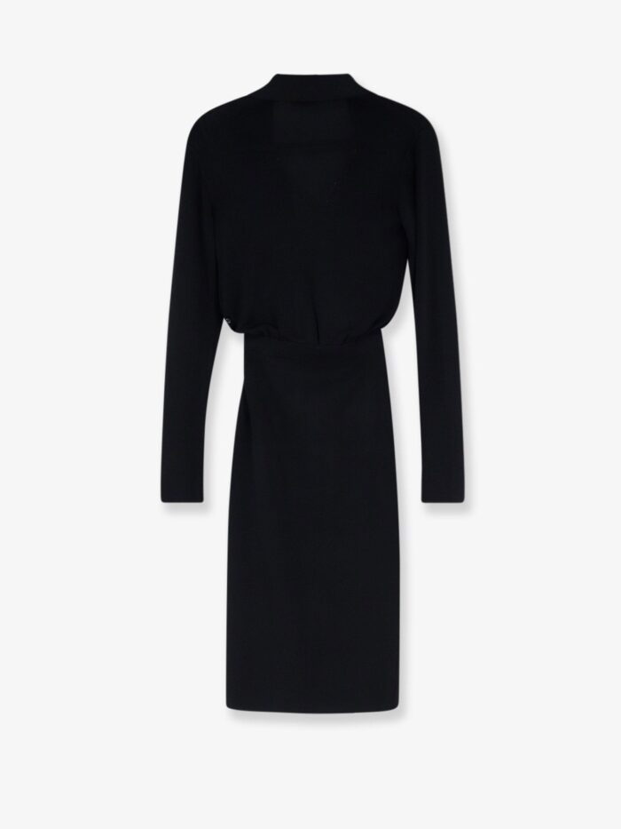 Elisabetta Franchi Viscose Blend Midi Dress