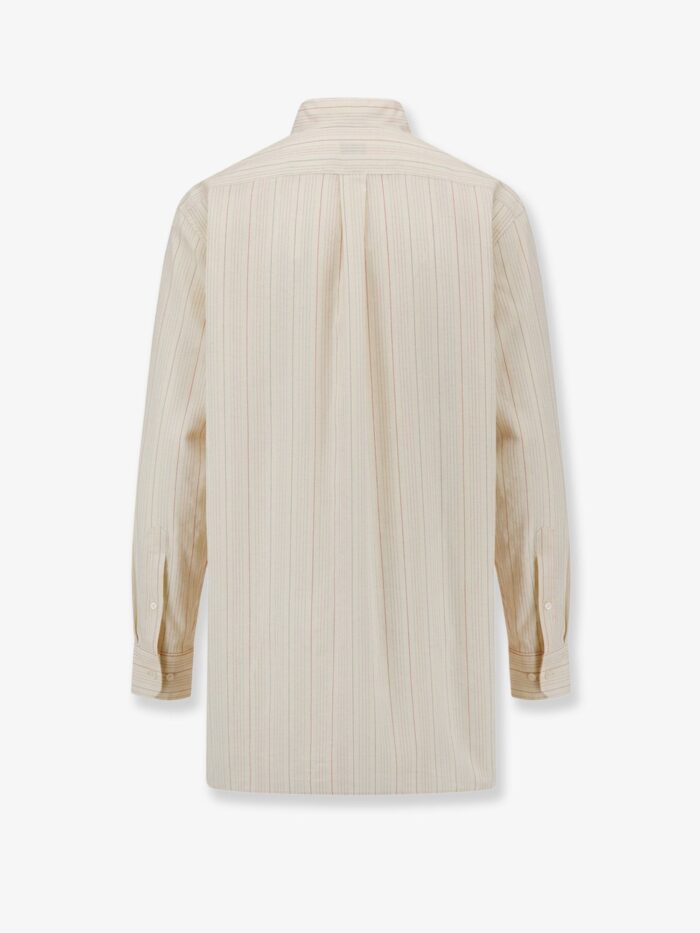 Dries Van Noten Viscose Blend Shirt With Striped Pattern