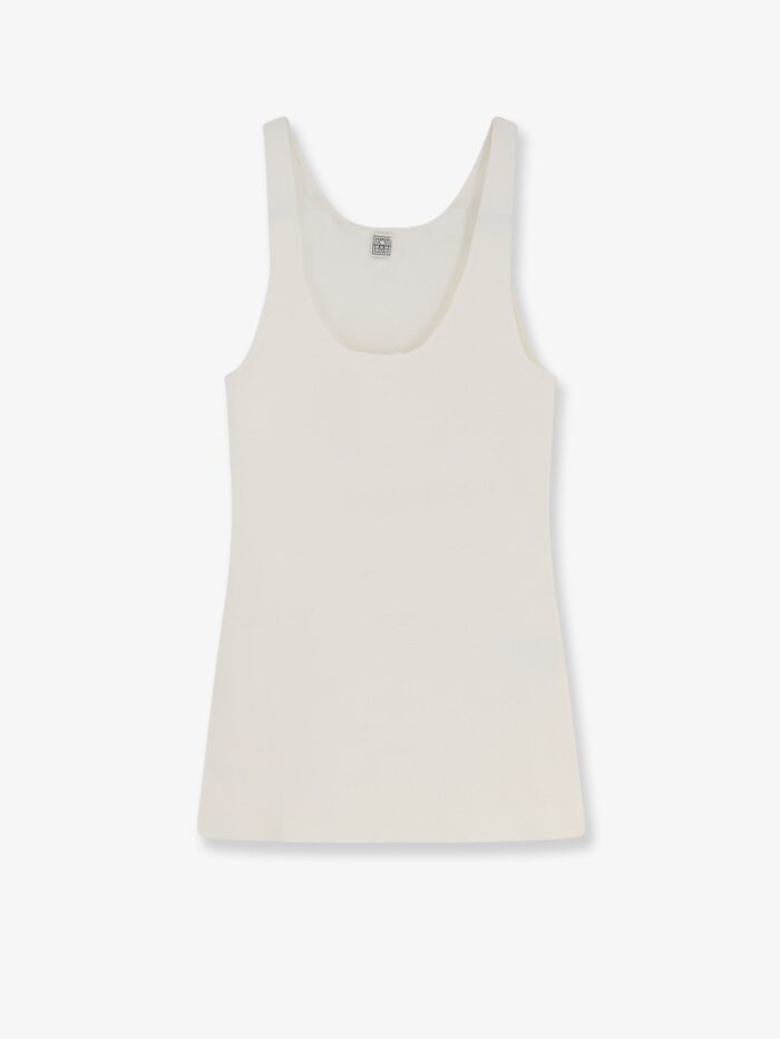 toteme viscose blend tank top Toteme Viscose Blend Tank Top