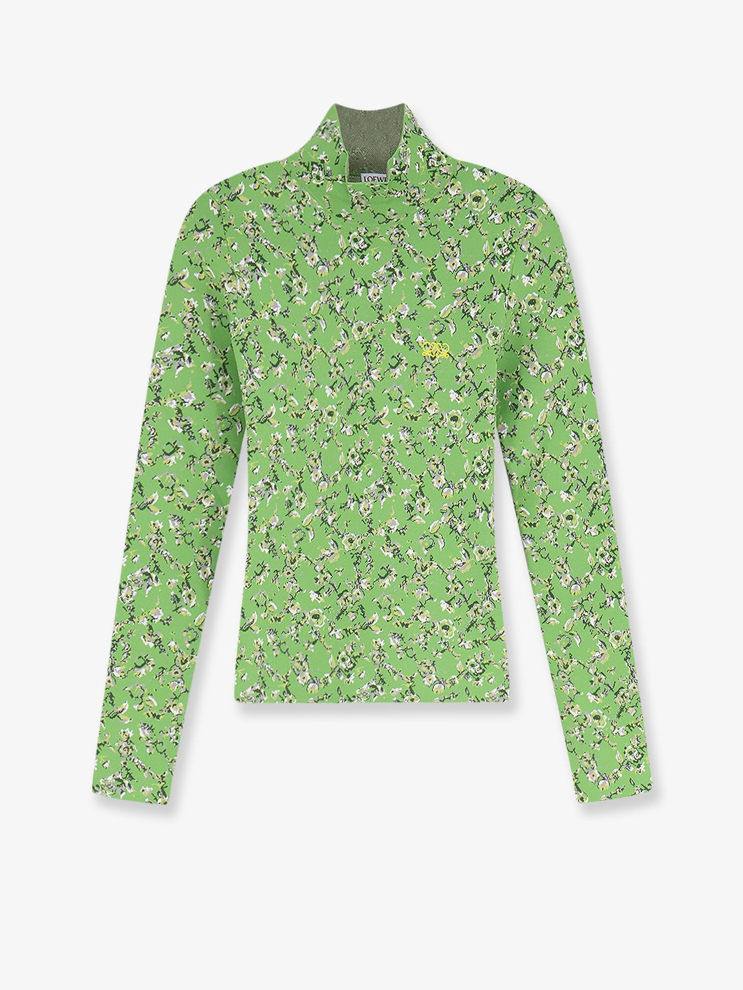 LOEWE Viscose Blend Top With Floral Motif