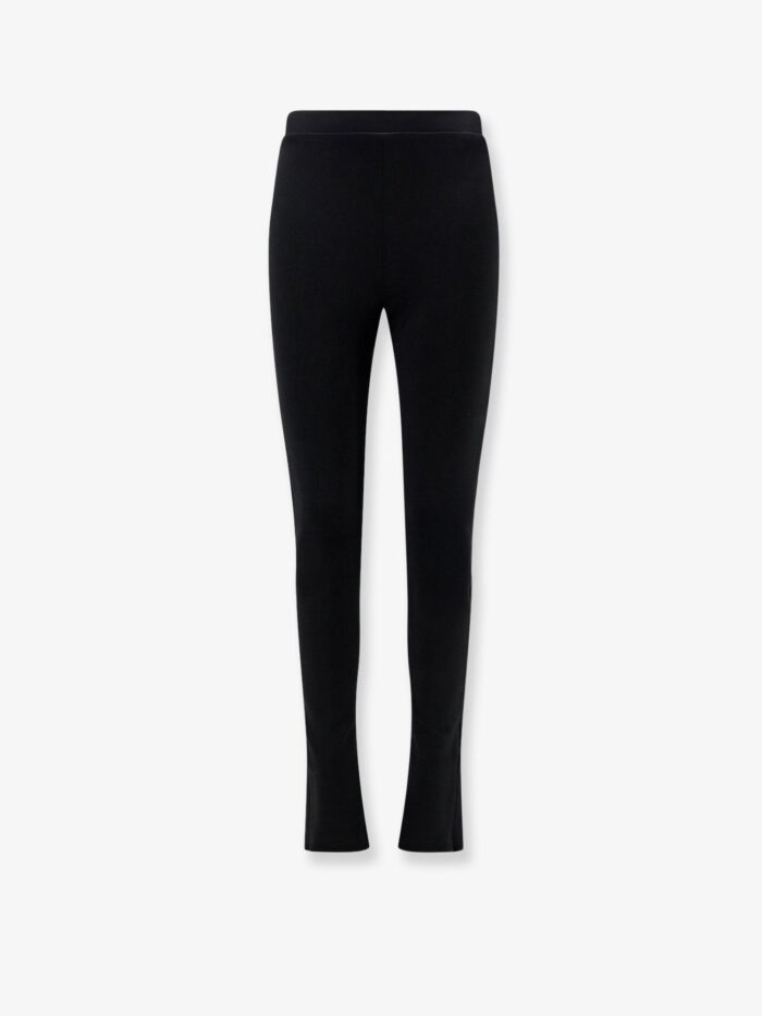 toteme viscose blend zip leggins TOTEME Viscose Blend Zip Leggins