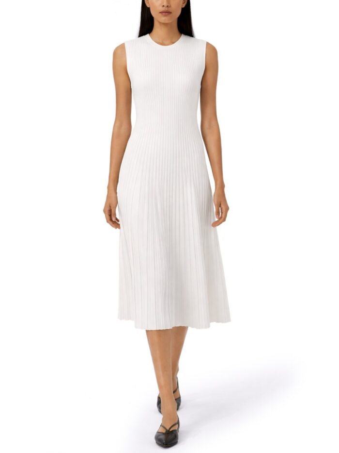 Max Mara VISCOSE CREPE YARN DRESS
