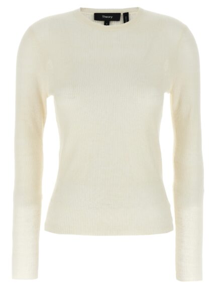 THEORY Viscose Linen Sweater
