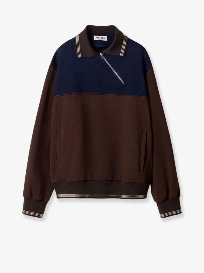 miu miu viscose sweatshirt Miu Miu Viscose Sweatshirt