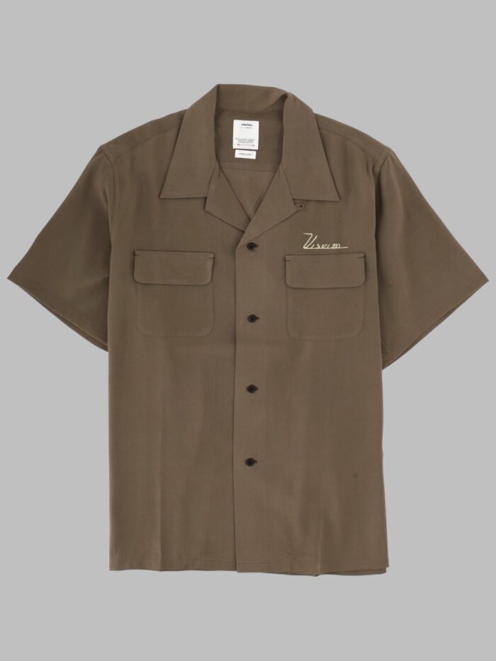 visvim camicia a manica corta con logo VISVIM CAMICIA A MANICA CORTA CON LOGO