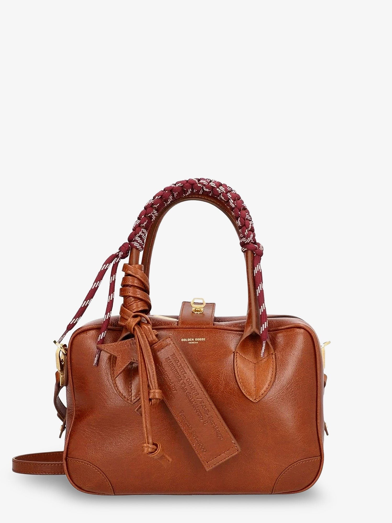Golden Goose Deluxe Brand Vita Bag Leather Crossbody Bag With Star Charm