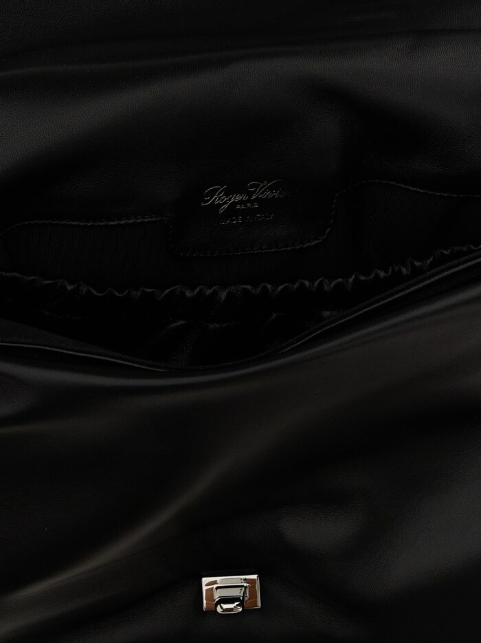 ROGER VIVIER 'Viv' Choc Large' Shoulder Bag