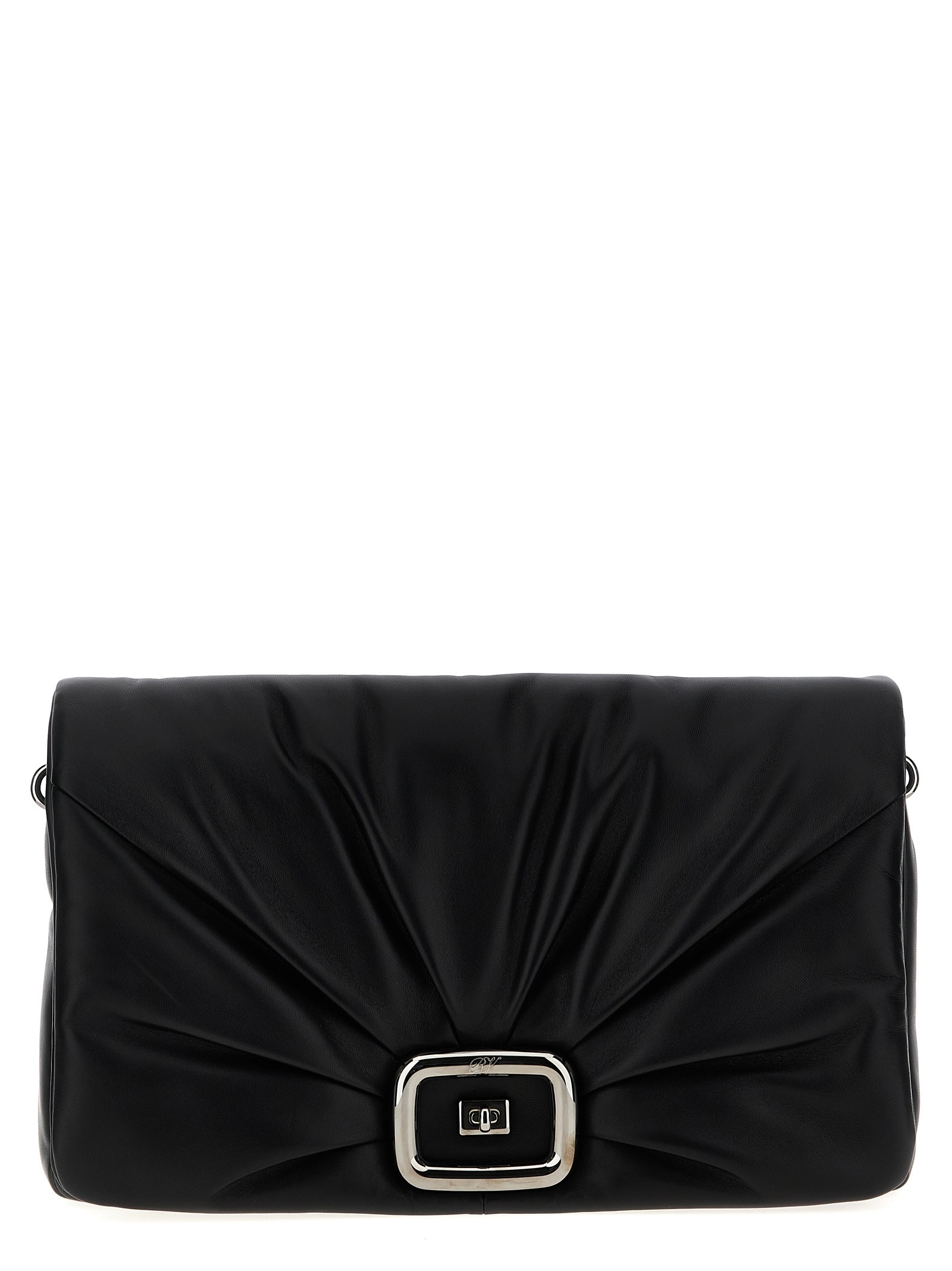 ROGER VIVIER 'Viv' Choc Large' Shoulder Bag