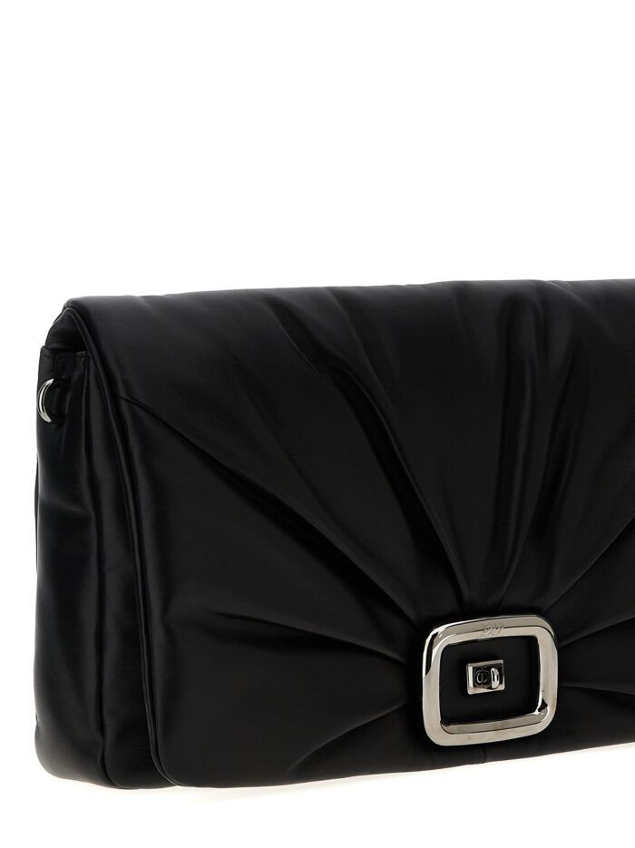 ROGER VIVIER 'Viv' Choc Large' Shoulder Bag