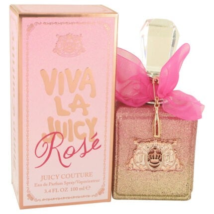 Viva La Juicy Rose By Juicy Couture - Eau De Parfum Spray 3.4 Oz