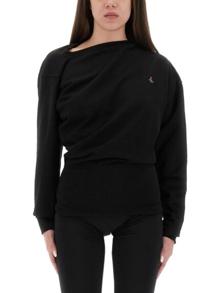 Vivienne Westwood ASYMMETRICAL SWEATSHIRT "HEBO"