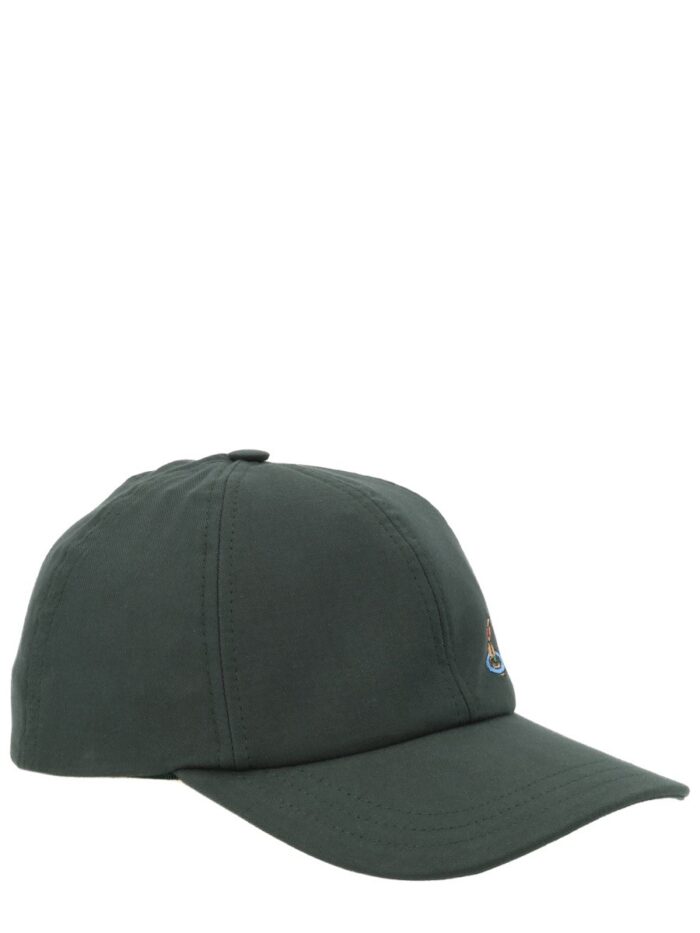 Vivienne Westwood BASEBALL CAP WITH "ORB" DETAIL