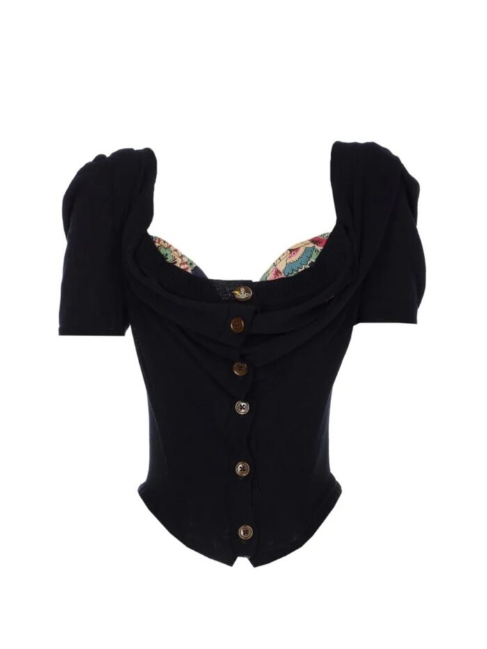 Vivienne Westwood "BEA CORSET" CARDIGAN