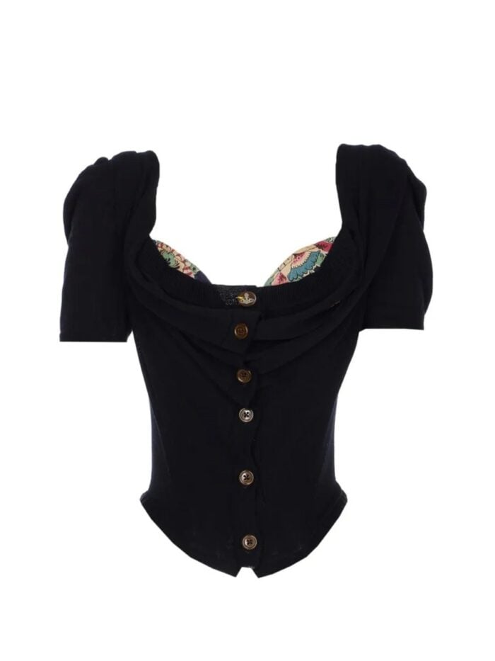 Vivienne Westwood "BEA CORSET" CARDIGAN