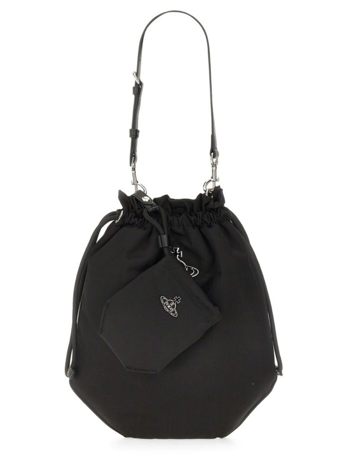 Vivienne Westwood BORSA A SPALLA CON LOGO