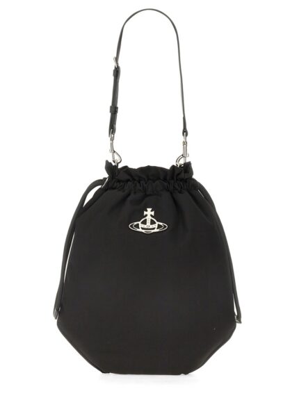 Vivienne Westwood BORSA A SPALLA CON LOGO