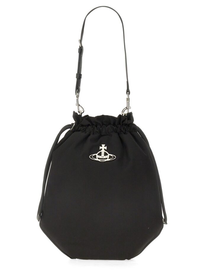 Vivienne Westwood BORSA A SPALLA CON LOGO