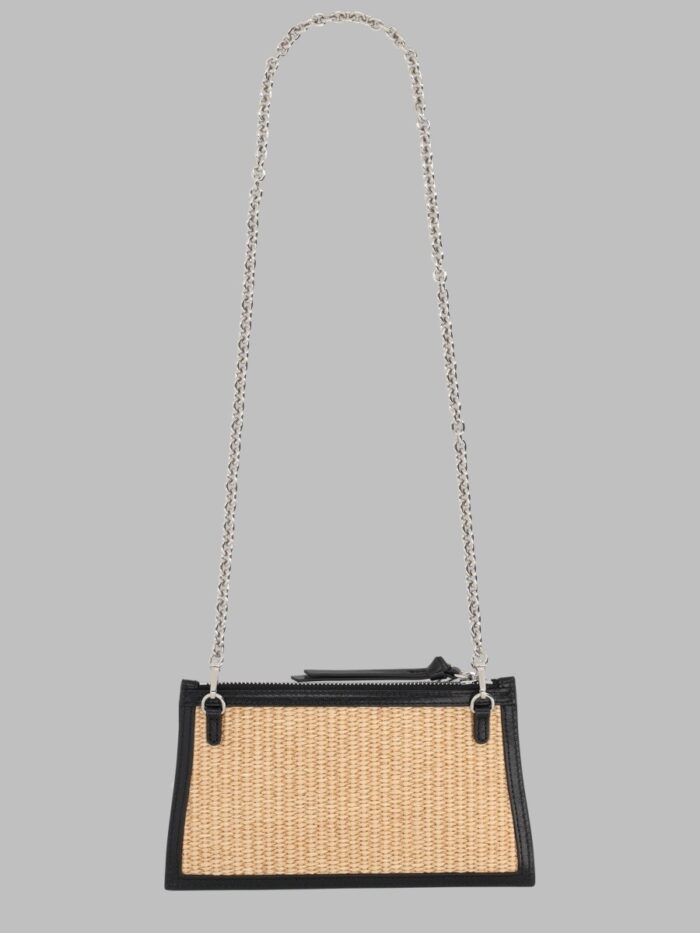 Vivienne Westwood BORSA CLUTCH "FLAT SMALL" INTRECCIATA