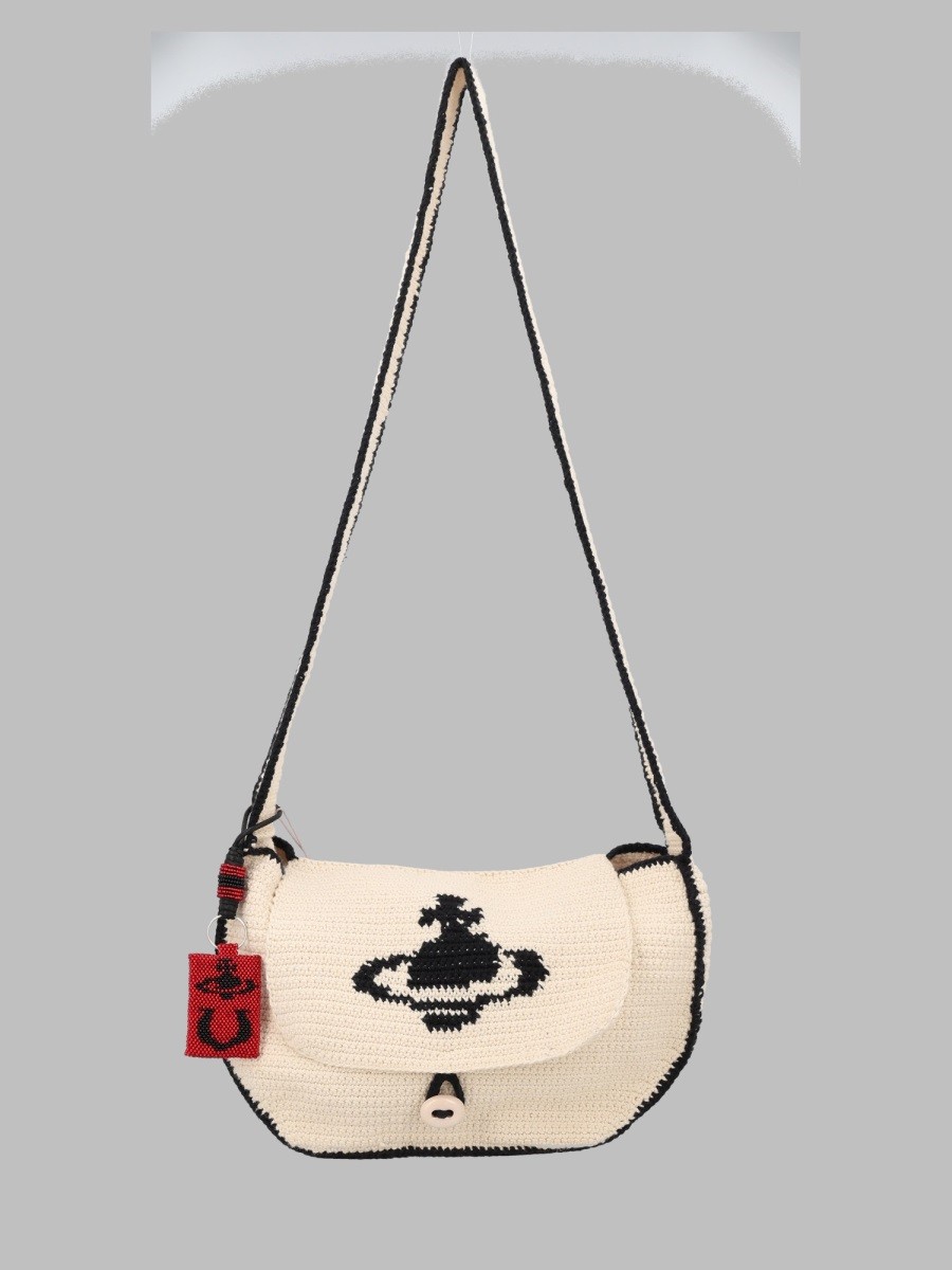 Vivienne Westwood BORSA CROCHET "LUCKY HALFMOON"