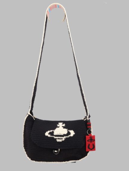 Vivienne Westwood BORSA CROCHET "LUCKY HALFMOON"