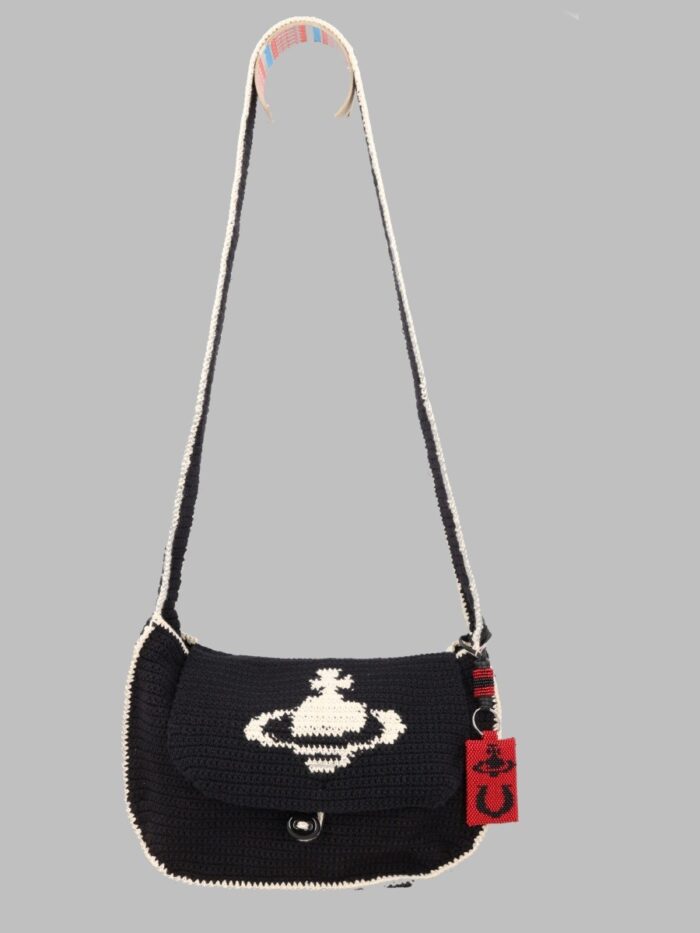 Vivienne Westwood BORSA CROCHET "LUCKY HALFMOON"