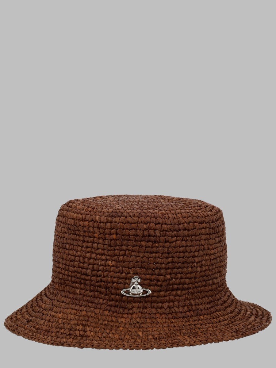 Vivienne Westwood CAPPELLO "BUCKET" CON DETTAGLIO ORB