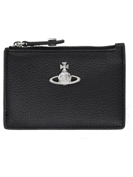 Vivienne Westwood CARD HOLDER WITH "ORB" DETAIL