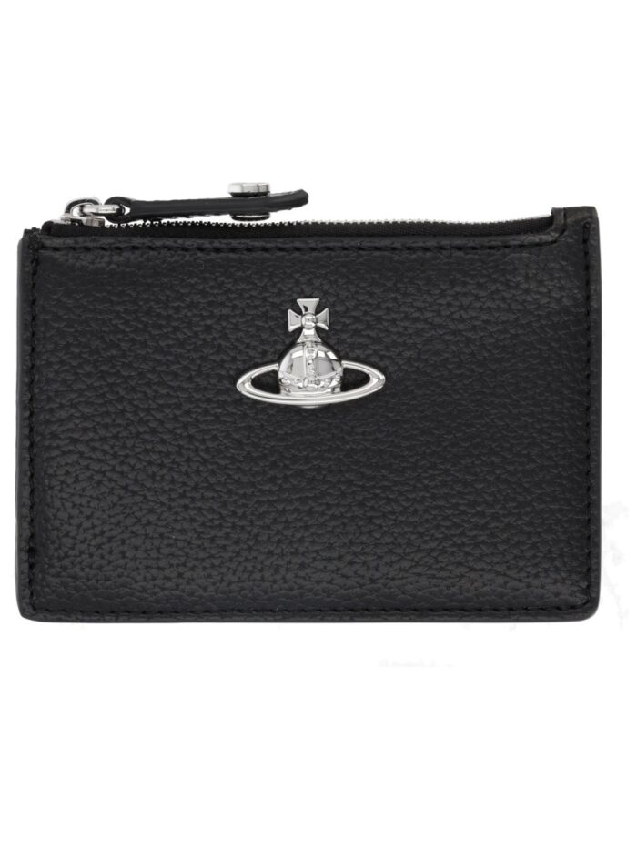 Vivienne Westwood CARD HOLDER WITH "ORB" DETAIL