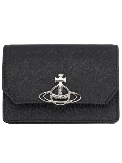 Vivienne Westwood CARD HOLDER WITH "ORB" DETAIL