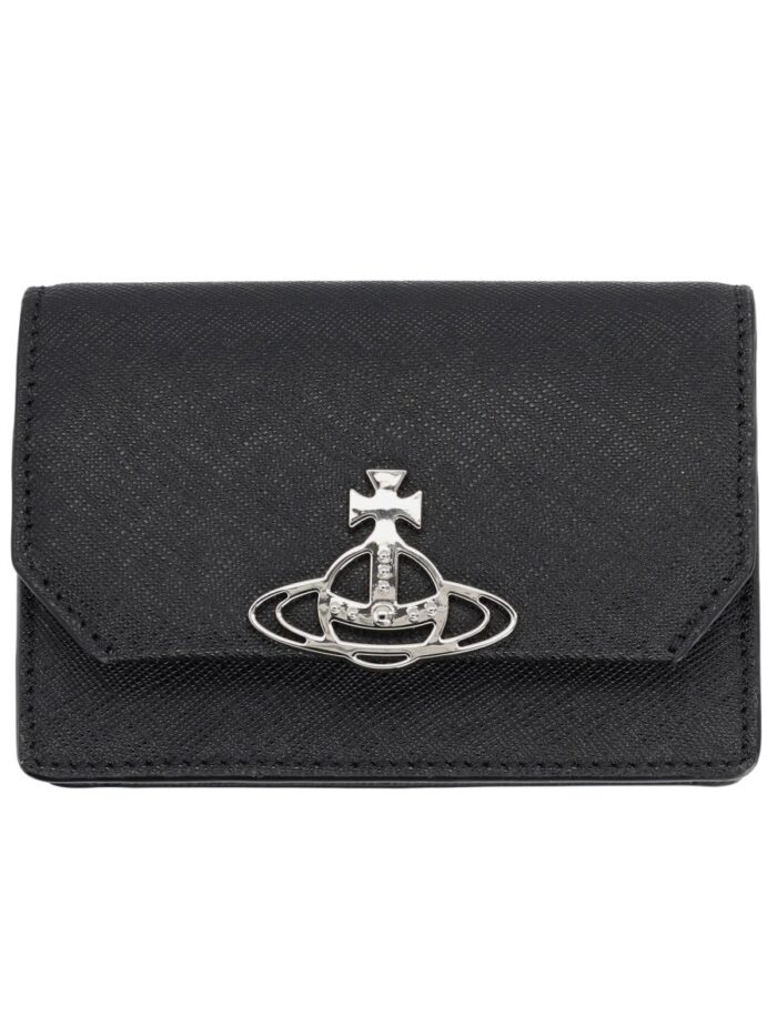 Vivienne Westwood CARD HOLDER WITH "ORB" DETAIL