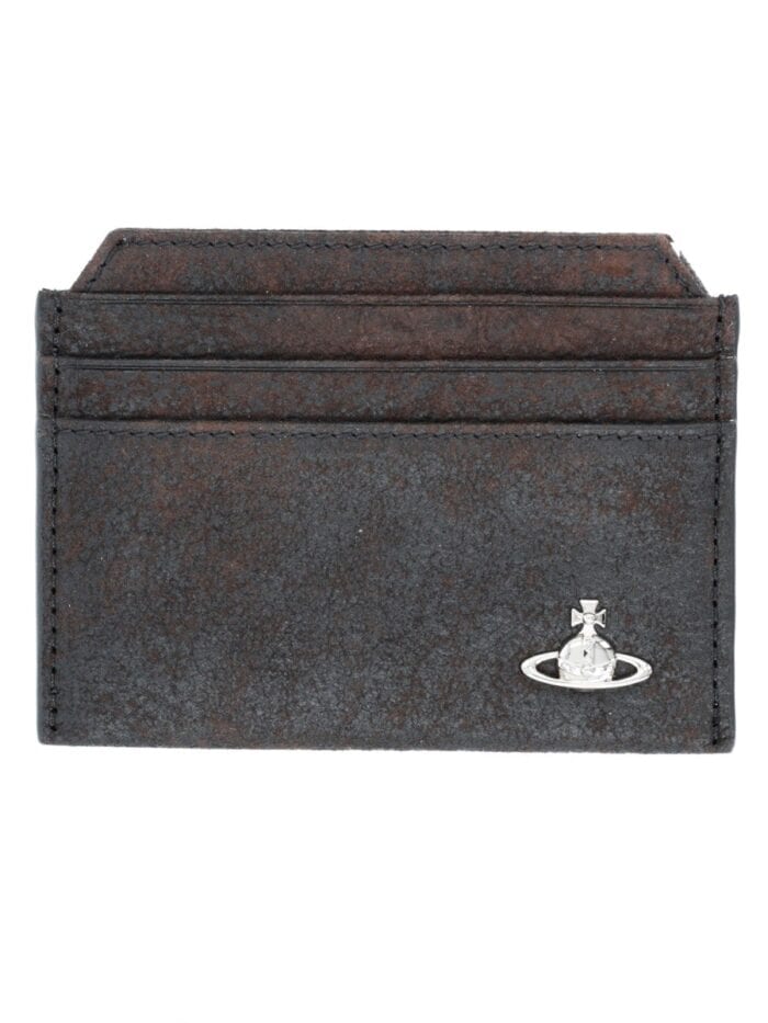 Vivienne Westwood CARD HOLDER WITH "ORB" DETAIL