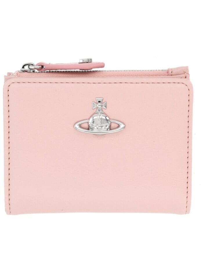 Vivienne Westwood CARD HOLDER WITH "ORB" DETAIL