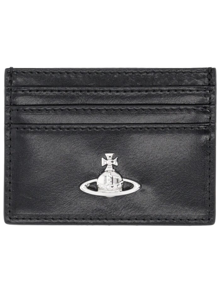 vivienne westwood card holder with orb detail Vivienne Westwood CARD HOLDER WITH ORB DETAIL