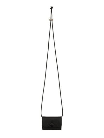 Vivienne Westwood CARD HOLDER WITH SHOULDER STRAP