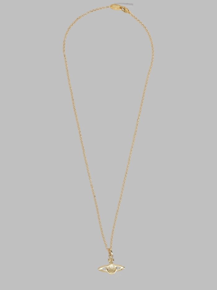 Vivienne Westwood COLLANA CON CIONDOLO ORB "MINI BAS RELIEF"