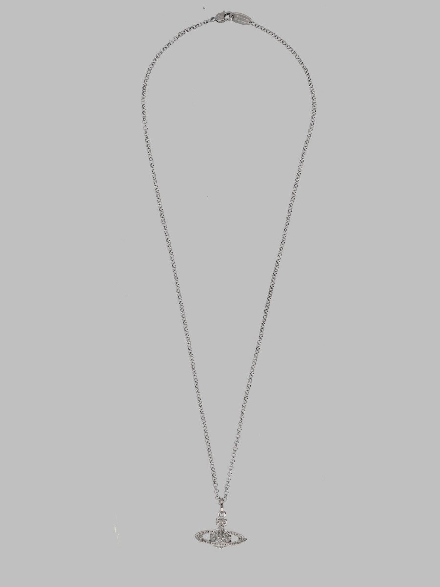 Vivienne Westwood COLLANA CON CIONDOLO ORB "MINI BAS RELIEF"