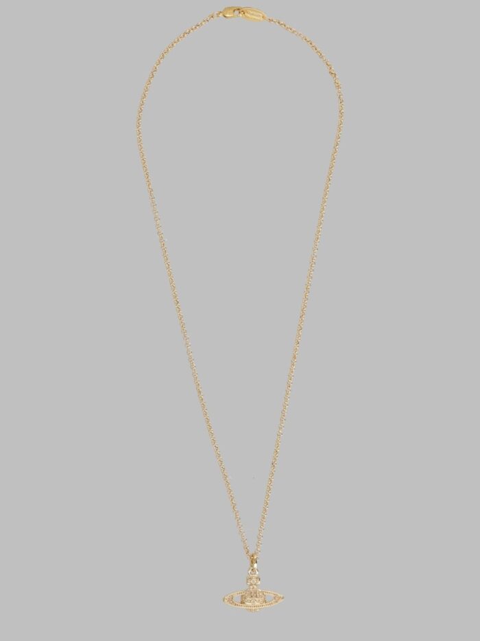 Vivienne Westwood COLLANA CON CIONDOLO ORB "MINI BAS RELIEF"