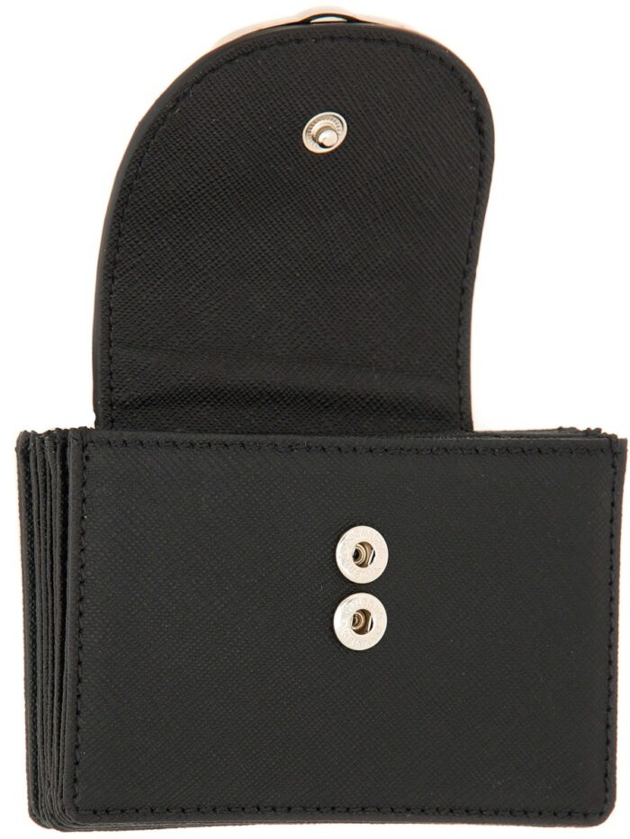 Vivienne Westwood FLAP CARD HOLDER BLACK