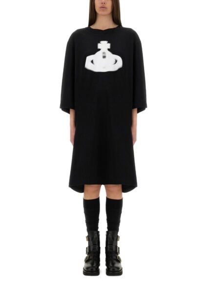 Vivienne Westwood "HALFTONE ORB ISLA" T-SHIRT DRESS